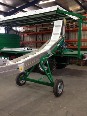 support for detaching belt